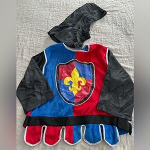 MELISSA & DOUG Kids Child’s Size 3-6 KNIGHT Red & Blue Halloween Costume